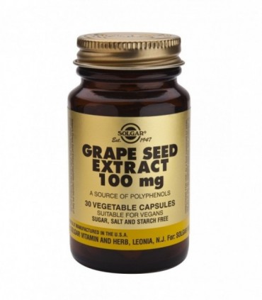 EXTRACTO SEMILLA UVA 100 mg 30 Vcaps