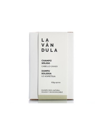 Champú sólido bio cabello graso Lavándula