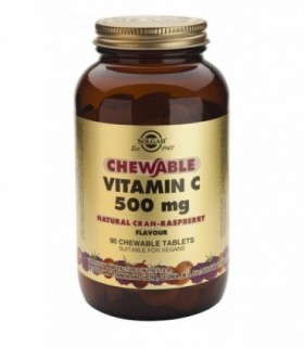 VITAMINA C (SABOR FRAMBUESA) 500 mg 90 Comp