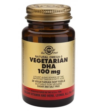 DHA 100 mg 30 PERLAS VEGETARIANAS