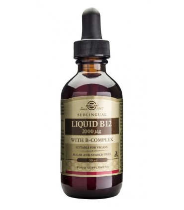 VITAMINA B12 lqiuida con Complex B 59 ml 2000 mcg