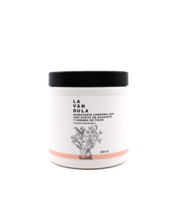 Hidratante corporal bio con aceite de aguacate y germen de trigo