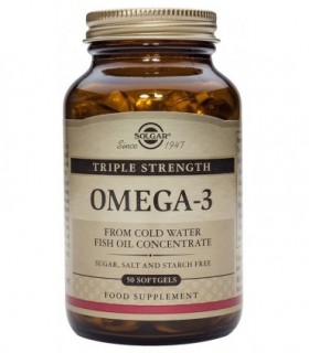 OMEGA 3 TRIPLE CONCENTRACIÓN 50 Caps Blandas