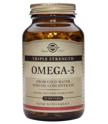 OMEGA 3 TRIPLE CONCENTRACIÓN 50 Caps Blandas