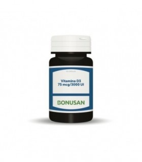 VITAMINA D3 75 MCG/3000 ui 60 capsulas