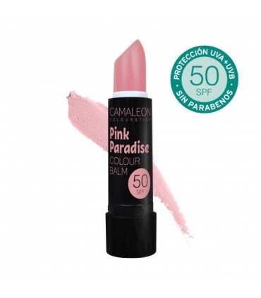 BALSAMO LABIAL CON COLOR SPF50 ROSA PARADISE