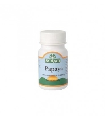 PAPAYA + tronco de piña 600 mg 100 Comp