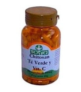 CHITOSAN + TE VERDE + VIT.C 600 mg 100 Caps