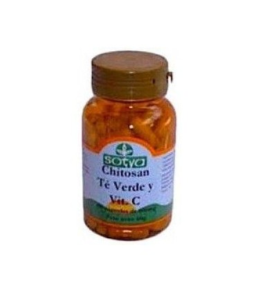 CHITOSAN + TE VERDE + VIT.C 600 mg 100 Caps
