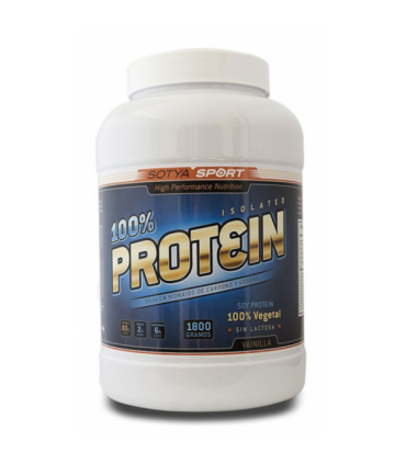 100% PROTEINA SOJA VAINILLA 1,8 kgrs.