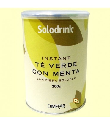 SOLODRINK TE VERDE+MENTA 200gr