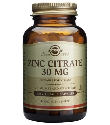 CITRATO DE ZINC 30 mg 100 Caps