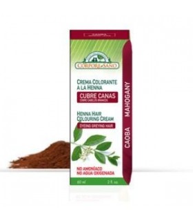 CREMA COLORANTE HENNA CAOBA 60ml