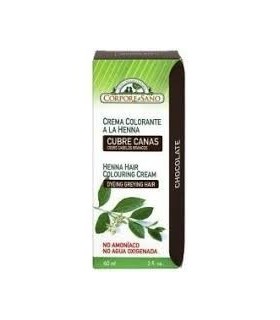 CREMA COLORANTE HENNA CHOCO 60ml