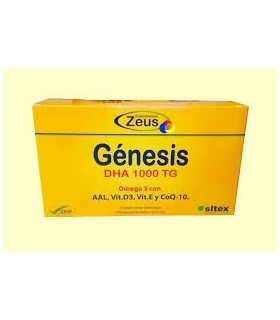 GENESIS DHA TG 1000- OMEGA-3 (60 CAPS)
