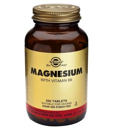 MAGNESIO con VITAMINA B6 250 Comprimidos