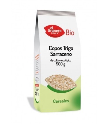 COPOS DE TRIGO SARRACENENO BIO 500 gr