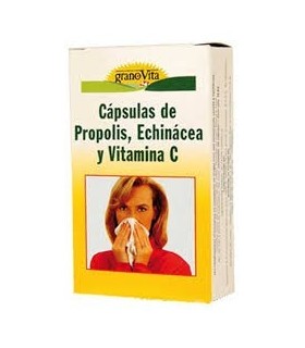 PROPOLEO ECHINACEA + VITAMINA C  30 Capsulas