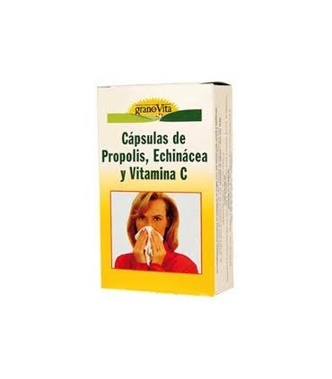 PROPOLEO ECHINACEA + VITAMINA C  30 Capsulas