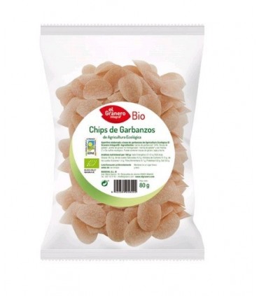 CHIPS DE GARBANZOS BIO 80 gr